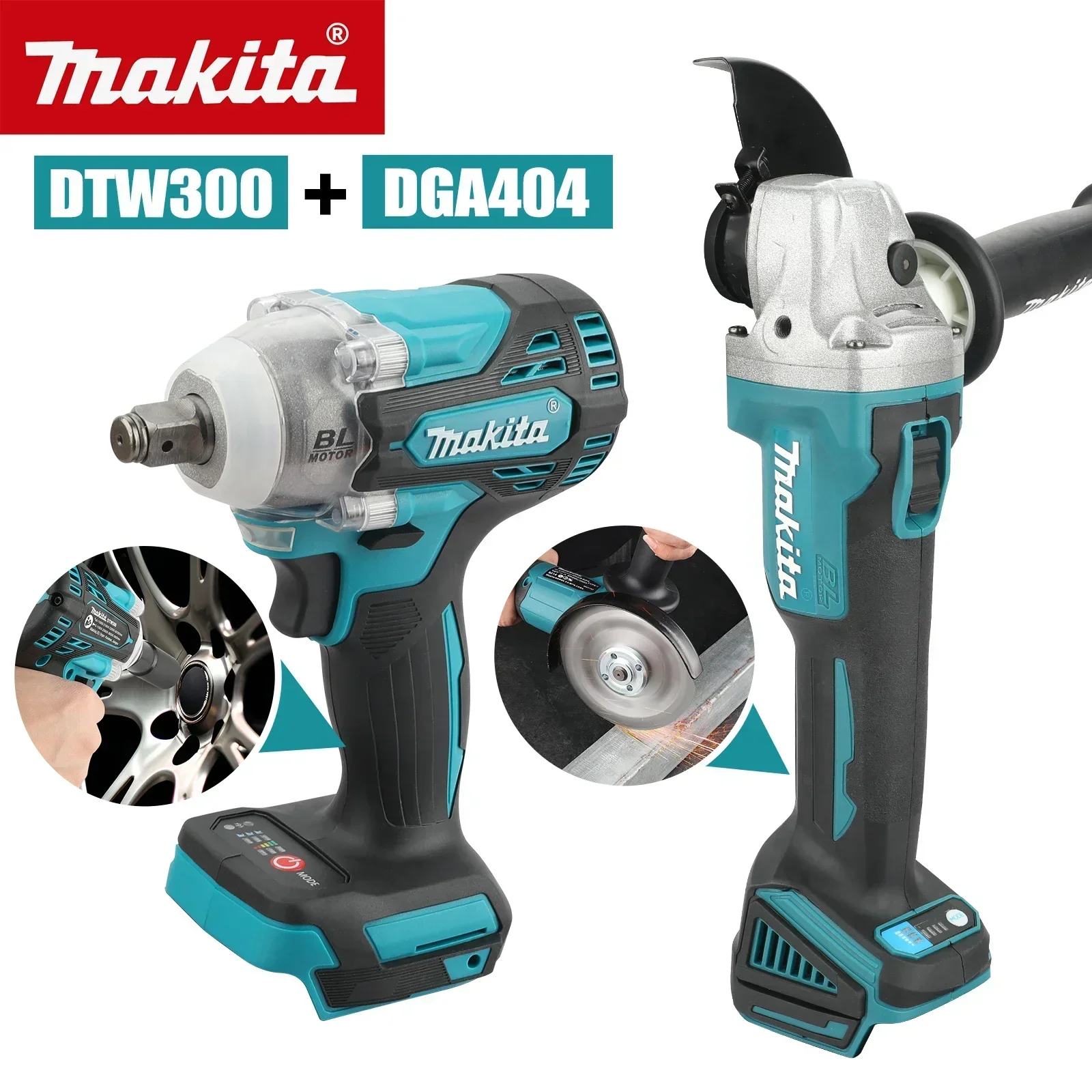 Set Peralatan Kombinasi Nirkab - Makita Drill Dtw300 ulasan dan harga